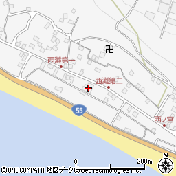 高知県室戸市吉良川町乙3053周辺の地図