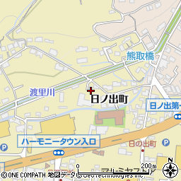 大分県日田市日ノ出町133-8周辺の地図