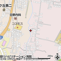 大分県日田市西有田73周辺の地図