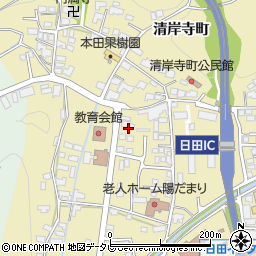 大分県日田市渡里1028周辺の地図