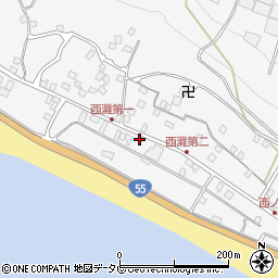 吉良川市民館周辺の地図
