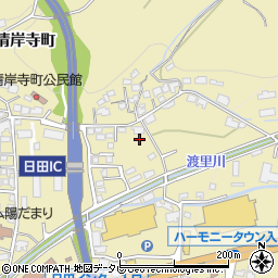 大分県日田市渡里995周辺の地図