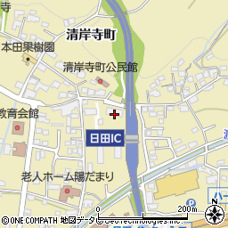 大分県日田市清岸寺町1003周辺の地図