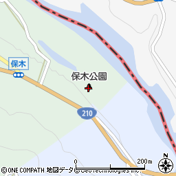 保木公園周辺の地図