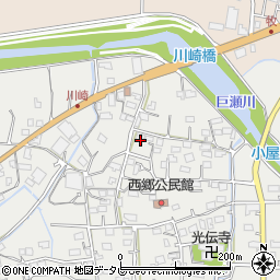 福岡県久留米市田主丸町中尾1041-1周辺の地図