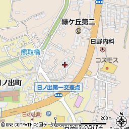 大分県日田市天神町162-5周辺の地図