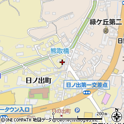 大分県日田市日ノ出町178-1周辺の地図