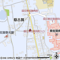 横尾生花店周辺の地図
