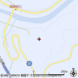 愛媛県西予市宇和町下川3126周辺の地図