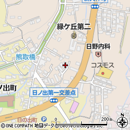 大分県日田市天神町163-2周辺の地図