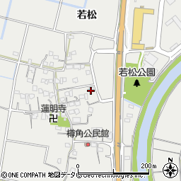 福岡県久留米市宮ノ陣町若松655-14周辺の地図