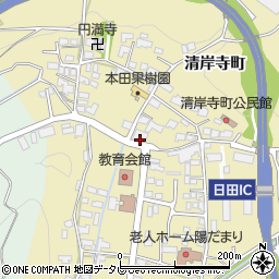 大分県日田市渡里954周辺の地図