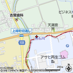 佐賀県三養基郡上峰町切通952周辺の地図