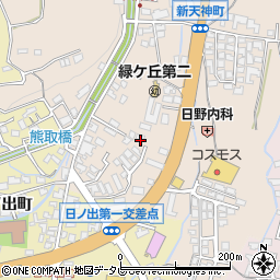 大分県日田市天神町163周辺の地図