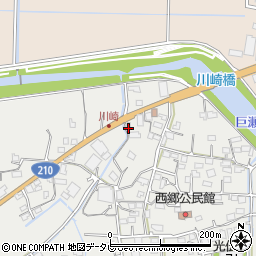 福岡県久留米市田主丸町中尾877周辺の地図