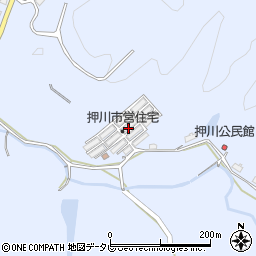 押川市営住宅周辺の地図