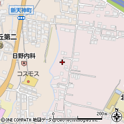 大分県日田市西有田100-6周辺の地図