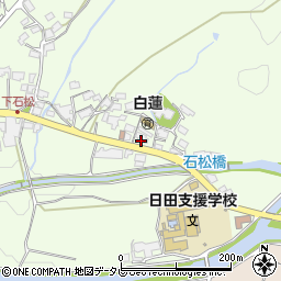 大分県日田市西有田2879周辺の地図