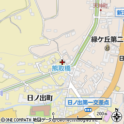 大分県日田市渡里197-1周辺の地図
