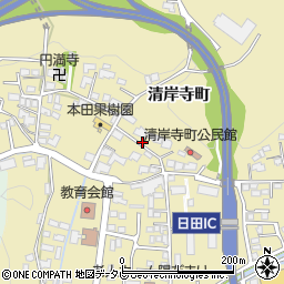 大分県日田市渡里948周辺の地図