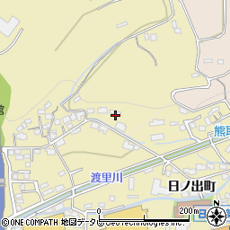 大分県日田市渡里215周辺の地図