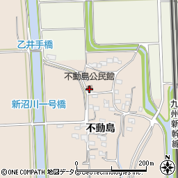 不動島公民館周辺の地図