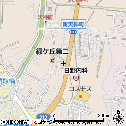 大分県日田市天神町152周辺の地図