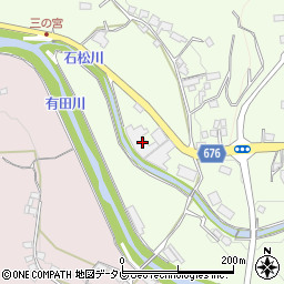 大分県日田市西有田1301-1周辺の地図