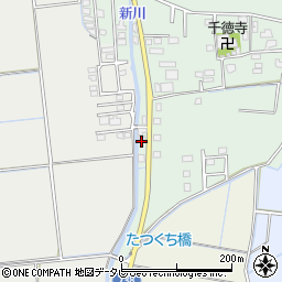 福岡県久留米市北野町十郎丸1926周辺の地図