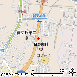 大分県日田市天神町42周辺の地図