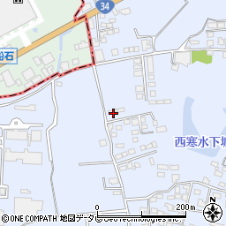 西日本新聞エリアセンター　中原周辺の地図