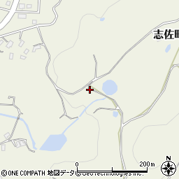 観音寺溜池周辺の地図