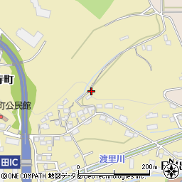 大分県日田市清岸寺町周辺の地図