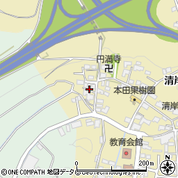 大分県日田市渡里886周辺の地図