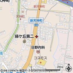 大分県日田市天神町43-1周辺の地図