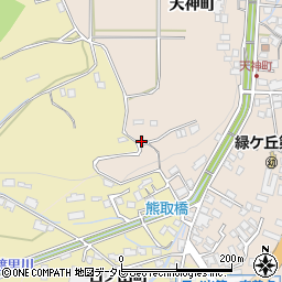 大分県日田市天神町342-10周辺の地図