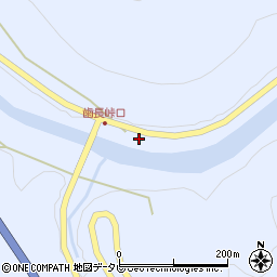 愛媛県西予市宇和町下川96周辺の地図
