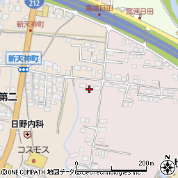 大分県日田市西有田18-1周辺の地図