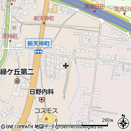 大分県日田市天神町27周辺の地図
