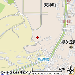 大分県日田市天神町354周辺の地図