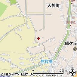 大分県日田市天神町354-1周辺の地図