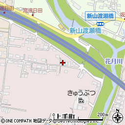 大分県日田市西有田164-1周辺の地図