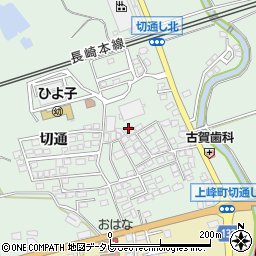 佐賀県三養基郡上峰町切通周辺の地図