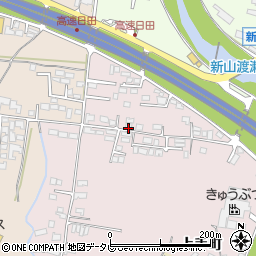 大分県日田市西有田202-16周辺の地図