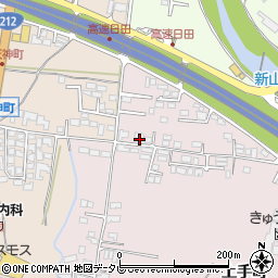 大分県日田市西有田202-13周辺の地図