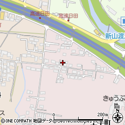 大分県日田市西有田202-20周辺の地図