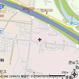 大分県日田市西有田202-22周辺の地図