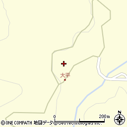 大分県宇佐市安心院町寒水1062周辺の地図