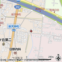 大分県日田市天神町15周辺の地図