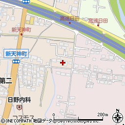 大分県日田市天神町17周辺の地図